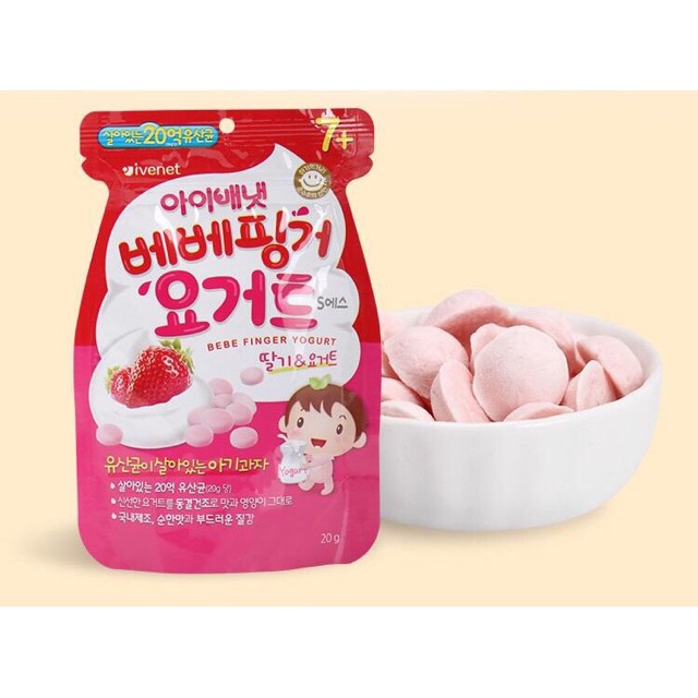 Ivenet Korea Snacks - Finger Yogurt