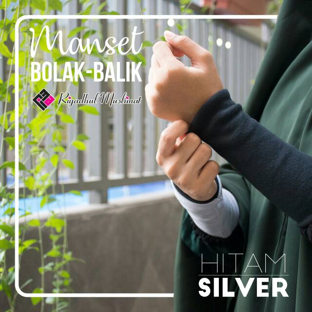 Manset Baju Tangan Mangset  Kaos Pendek Bolak Balik Wanita