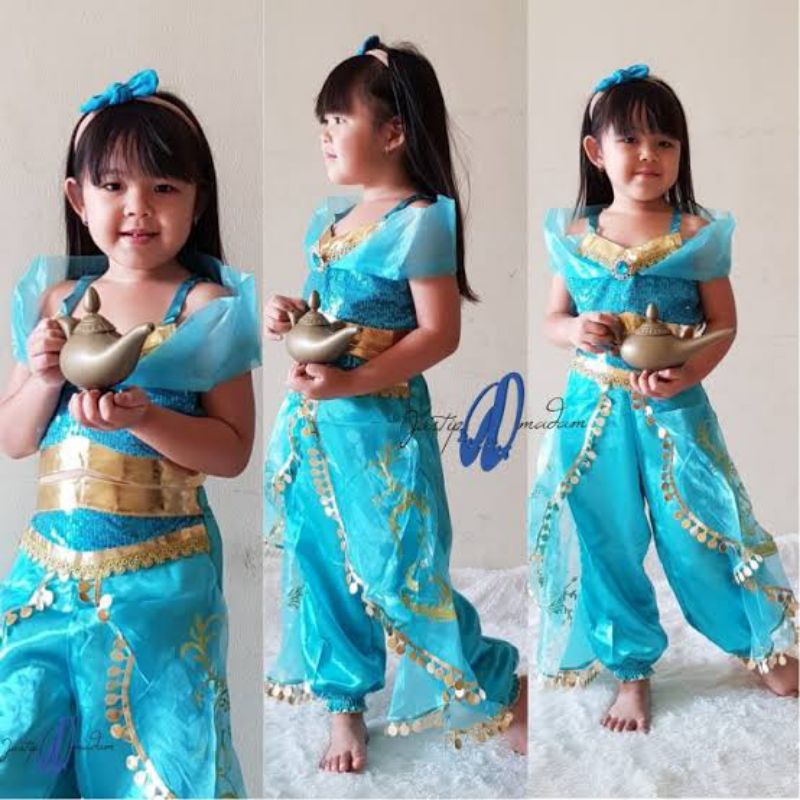 KOSTUM ANAK / KOSTUM PRINCESS JASMINE ALADDIN / Baju princess