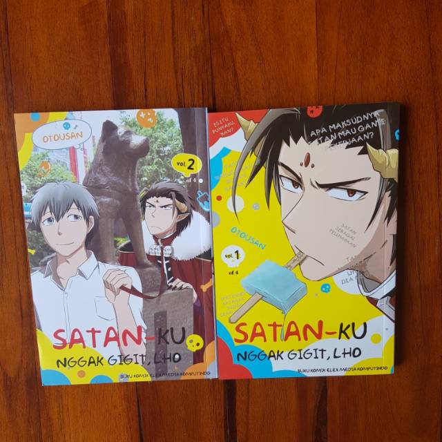 Komik Preloved Satanku Ngga Gigit, Lho vol. 1 dan 2