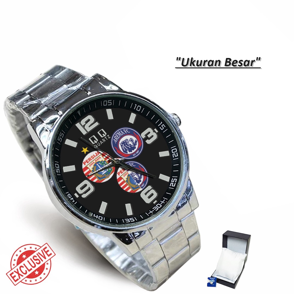 Jam Tangan Rantai Couple PERSIJA AREMA (Keren)