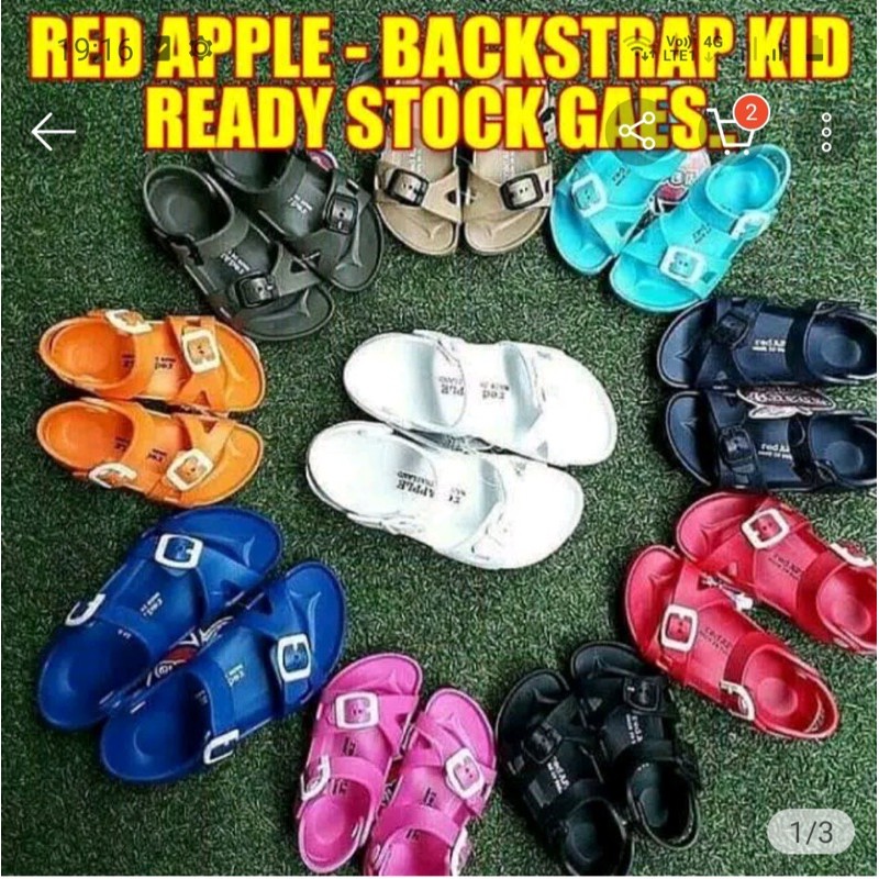 red apple sandal