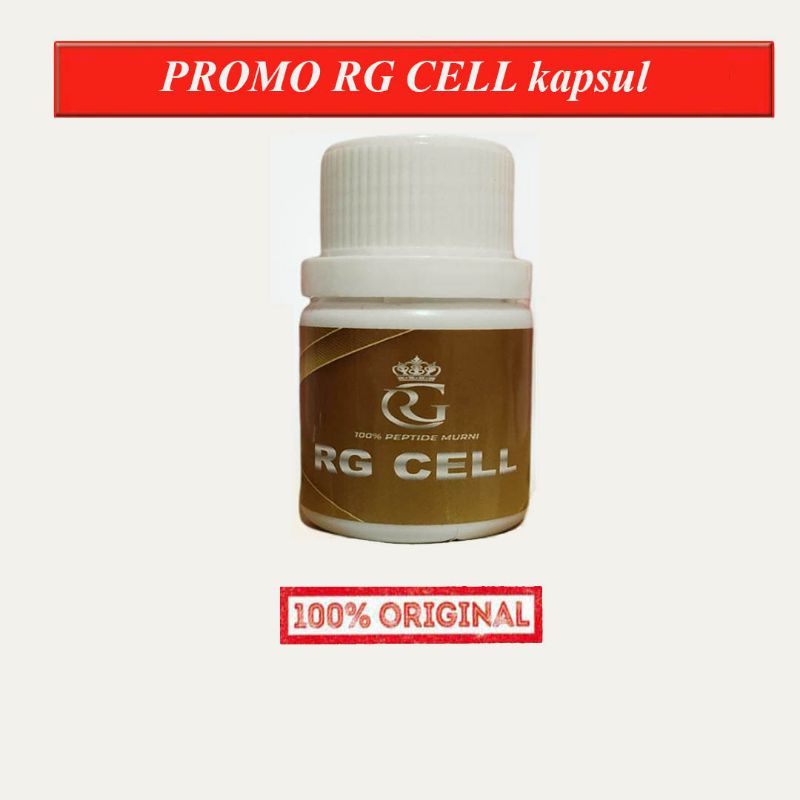 Jual RG Cell Kapsul 100 Original Peptide Shopee Indonesia