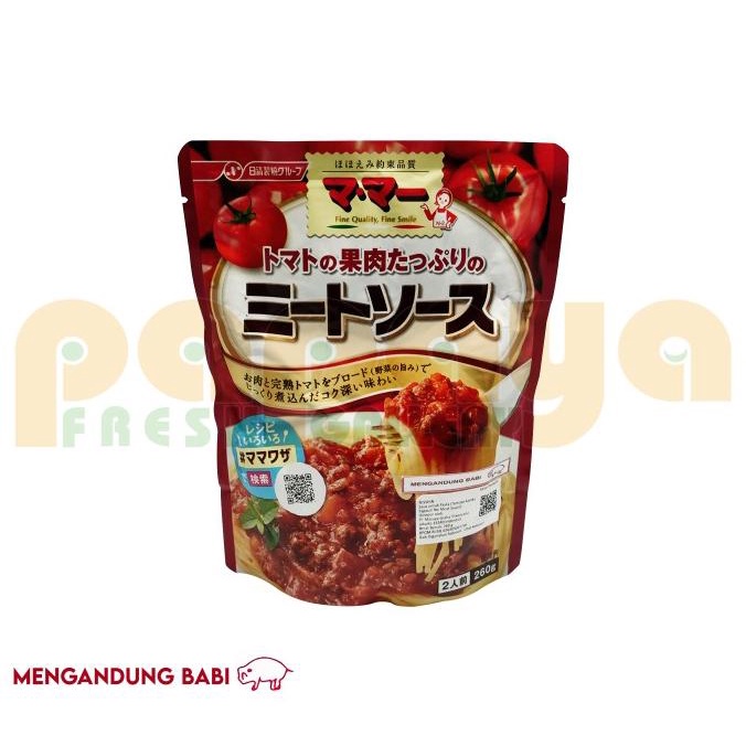 

`````````] NISSHIN TOMATO KANIKU TAPPURI NO MEAT SAUCE 260GR PCS
