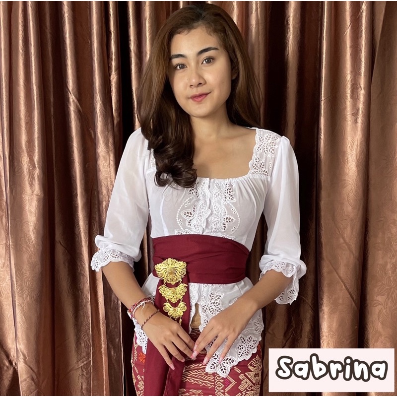 kebaya bali jadi bordir sabrina bintang (kebaya saja)