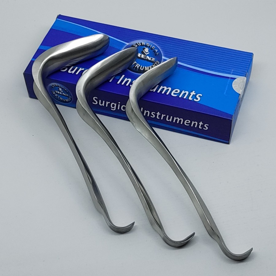 Alat Medis Alkes Kristeller Speculum &amp; Retractor Set(3pcs)|Renz Surgical|Alat Kebidanan|Gudang Medis