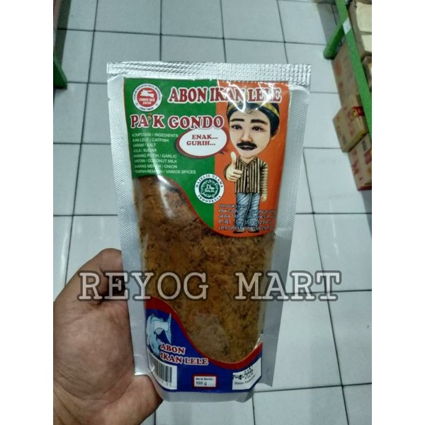 

ABON IKAN LELE PAK GONDO ORIGINAL 100 GRAM TERBARU 2021 HALAL