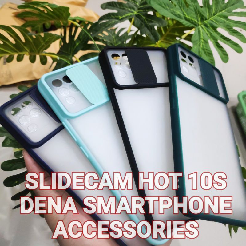 Soft Case Infinix Hot 10S Camshield Slide Camera Ptotection