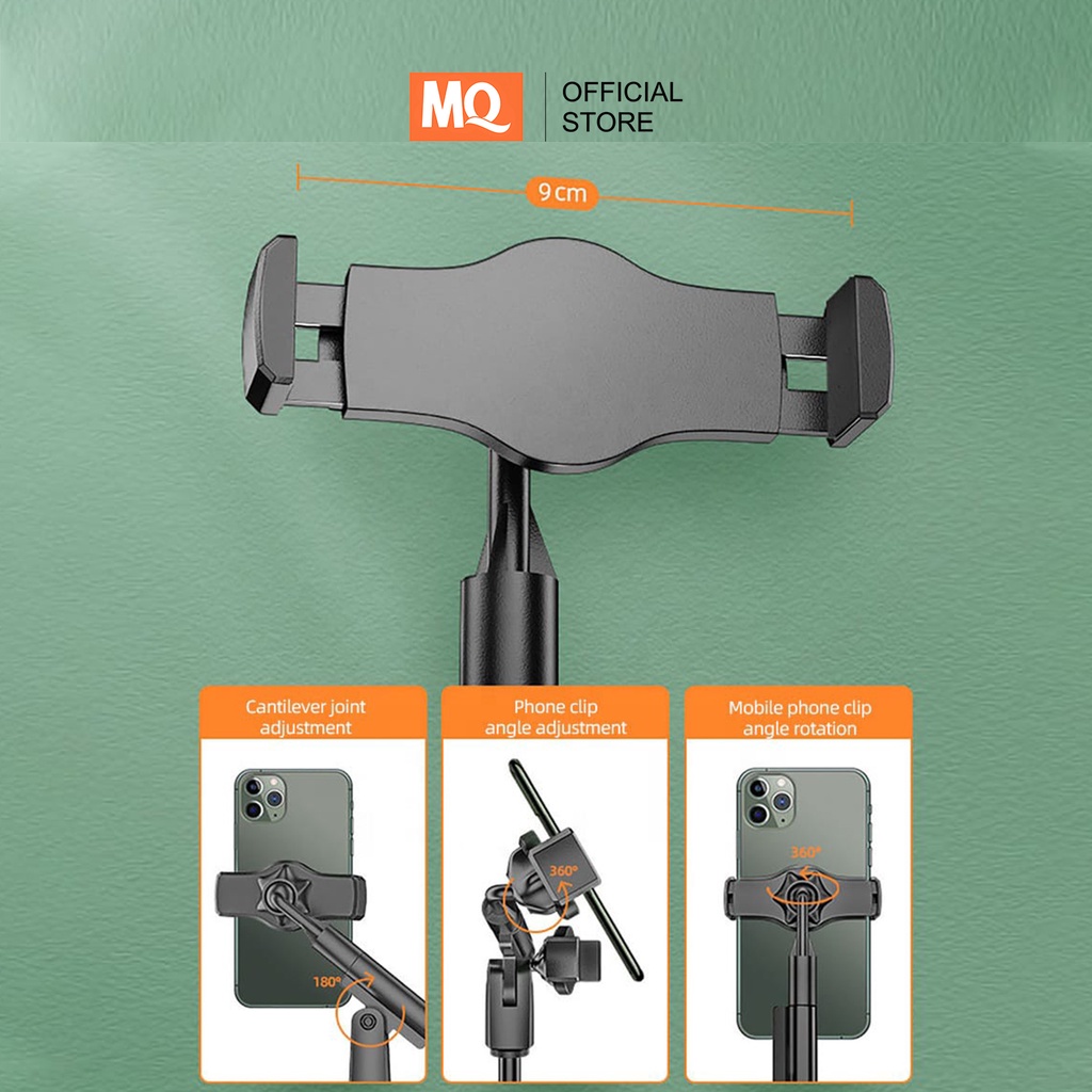 MQ Desktop stand 360 Degree Rotating mobile phones holder Live Broadcast Stand Lazy Mobile Phone Holders magnetic car phone holder