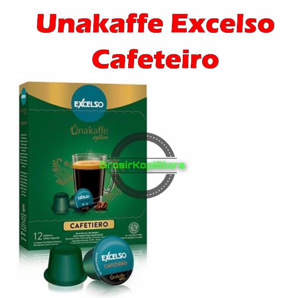 

r0eree Kopi Kapsul Excelso Unakaffe Cafetiero Ds20X11