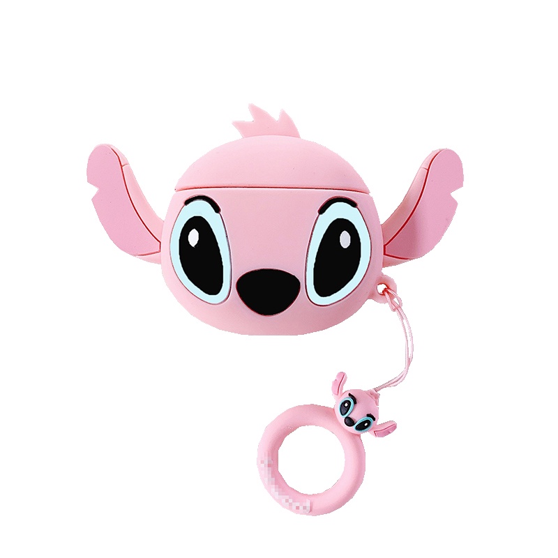 COD Case Airpods 2 3D Premium Gen 1 Lucu Karakter Inpods 12 Totoro i12 Minnie Toothless-E-Stitch Pink