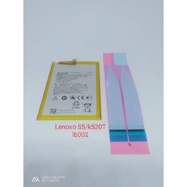 Batrei Batrey Lenovo k5 k520T S5 LB002+ Lem striker batre