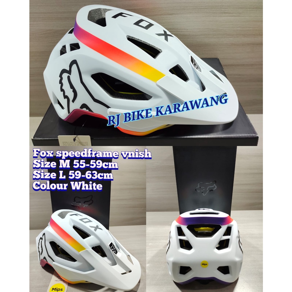 HELM SEPEDA FOX SPEEDFRAME VNISH CE