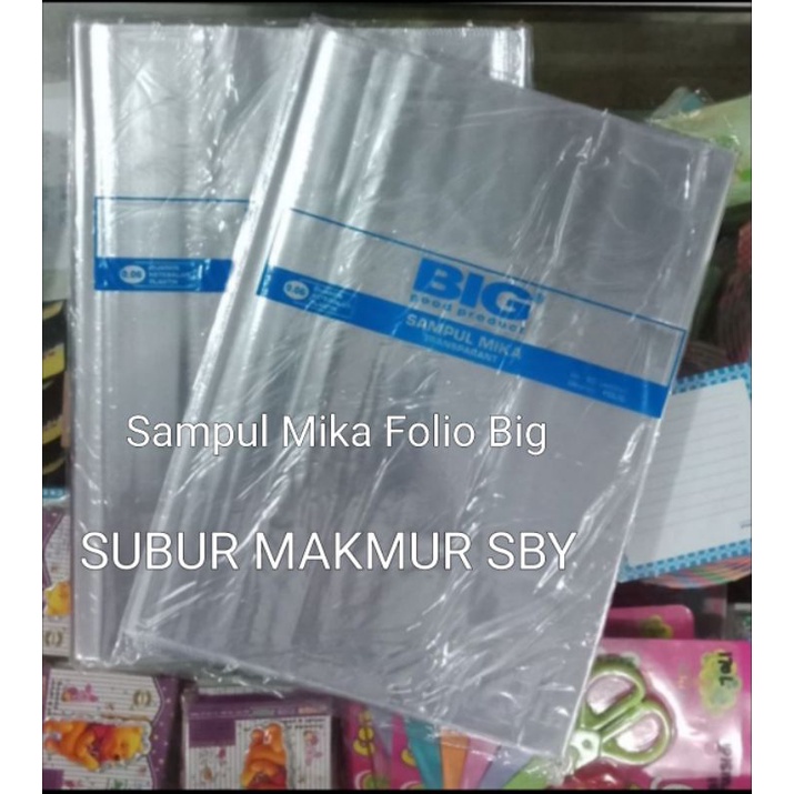 

Sampul Mika Buku PAKET FOLIO BIG / Sampul Buku PAKET Mika FOLIO BIG/ Sampul Buku FOLIO Mika BIG Transparant