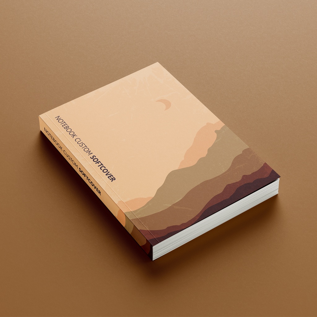 

[ KHUSUS SOFTCOVER ] NOTEBOOK CUSTOM A5
