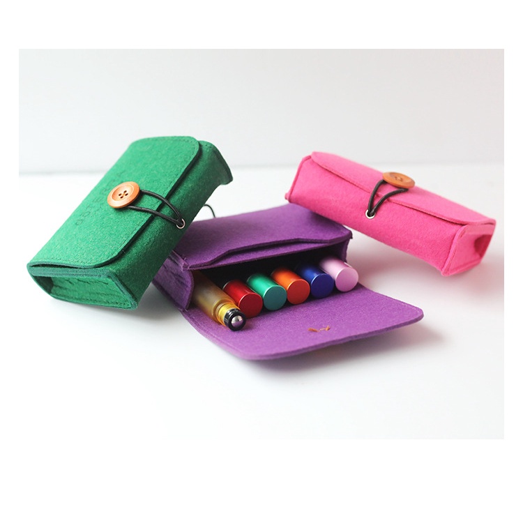 OIL POUCH ESSENTIAL OIL ROLLER BOTTLE POUCH / DOMPET BOTOL ROLL ON TRAVEL CASE / Tas penyimpanan bot