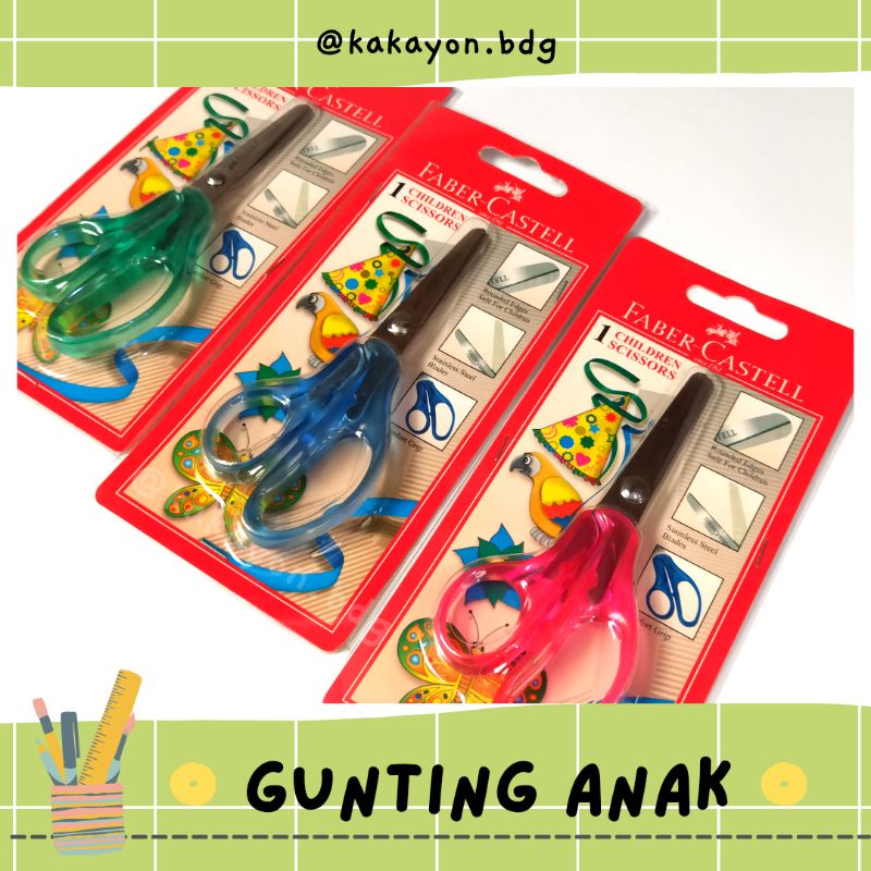 

Gunting Anak Warna / Children Scissors