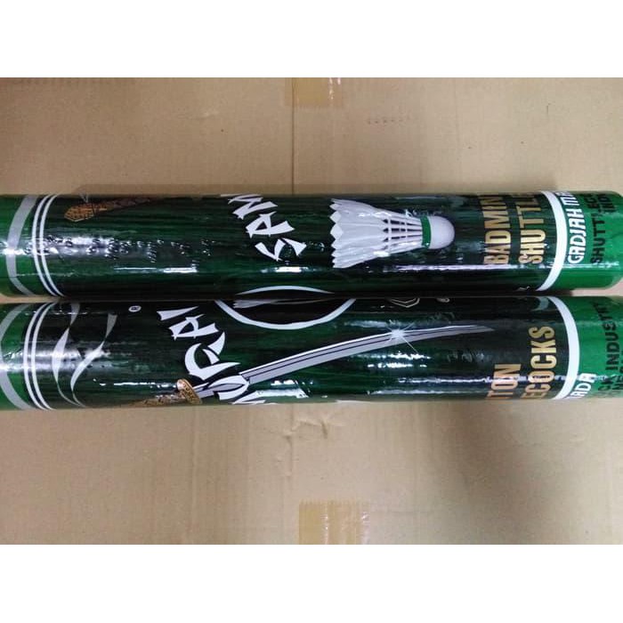 [New Product|New List|Hot List|Promo|Termurah| Shuttlecock / Kok Samurai Hijau Isi 12 [New