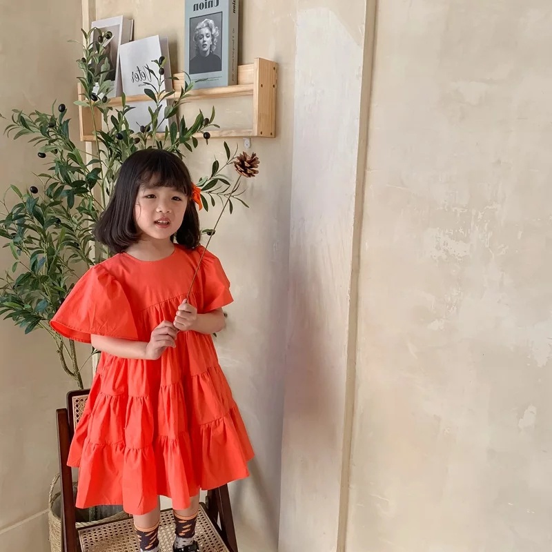 BEFAST - ZTL OOTD Dress Anak ARICA / DRESS ANAK EIKO / Dress Anak perempuan / Pakaian Anak-Anak Perempuan / Outfit Anak Ala Korean style / Dress Casual Anak / Model Terbaru / Dress Polos Lengan Pendek