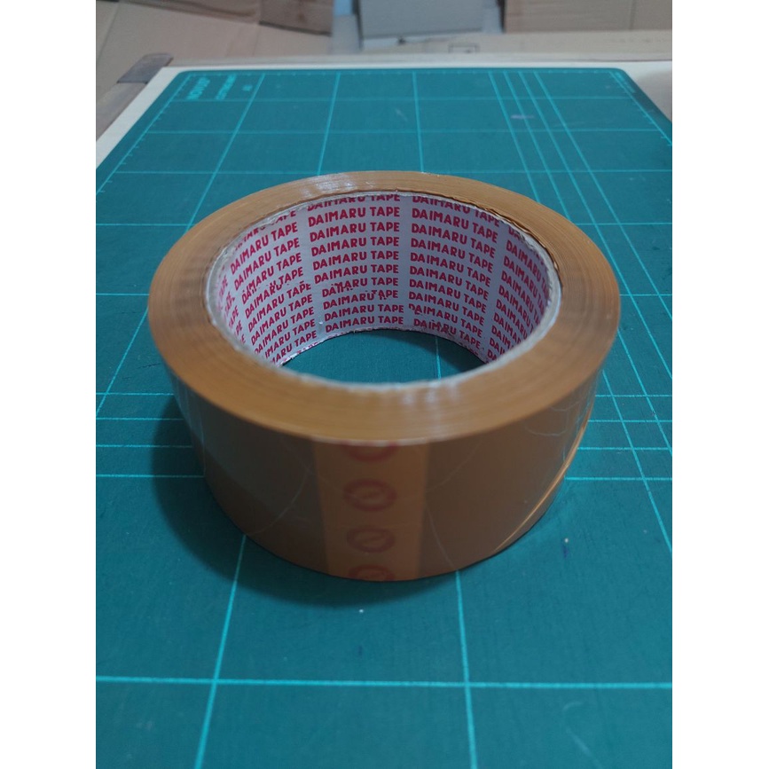 

Lakban/OPP Tape DAIMARU Coklat/Tan 2 Inch - 48 mm x 90 yard - Coklat/Tan