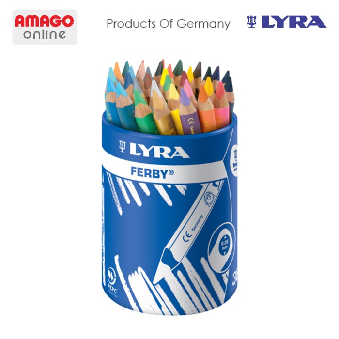 

LYRA Ferby Lacquered - Color Pencil - 36 Pencils - 12 Colors - 3623360