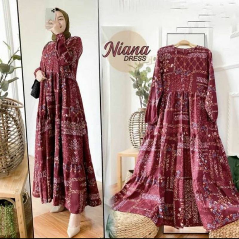 VINARA HOMEDRESS / DRESS MOTIF / DRESS BUSUI