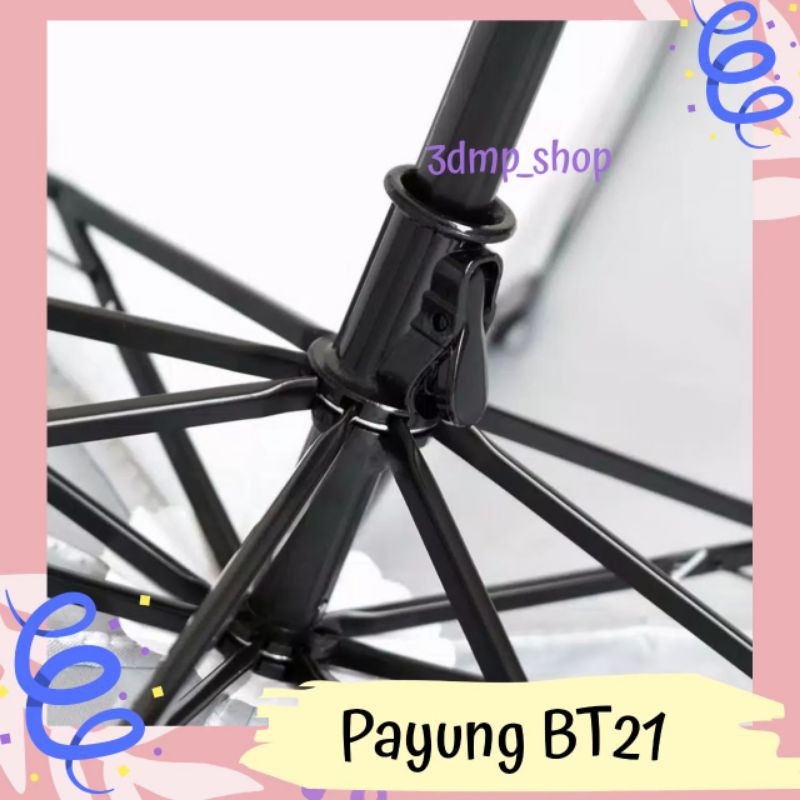 Payung BT21 BTS Tata Mang Chimmy Koya Cooky Rj