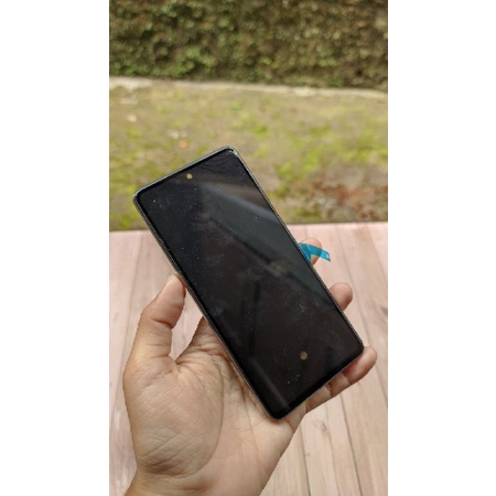 LCD Samsung A52s + baterai copotan + frame