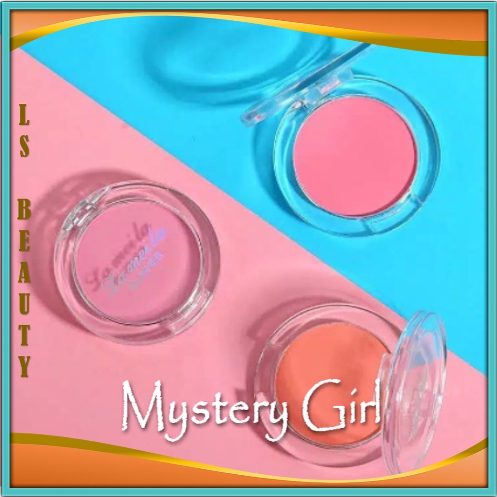 Mysterygirl - [Grosir]（ COD ) Lameila Blush On Palette Matte Anti Air dan Tahan Lama LS