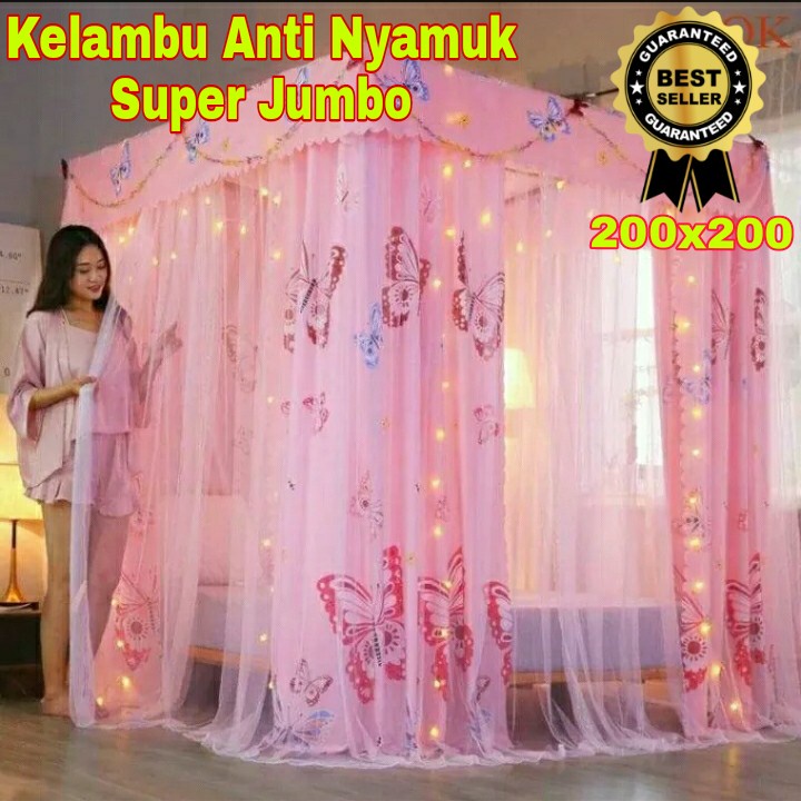 kelambu nyamuk ukuran jumbo 200x200