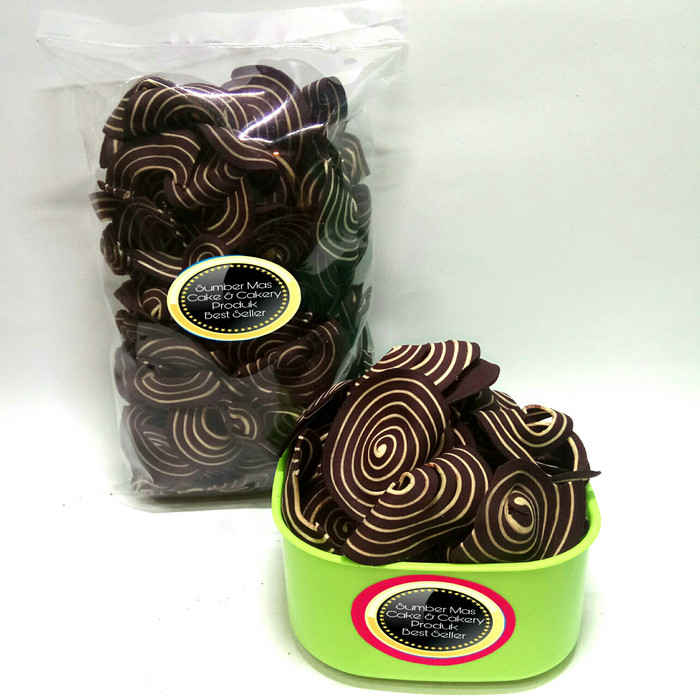 KUPING GAJAH 500 GR / KUE KUPING GAJAH / COKLAT