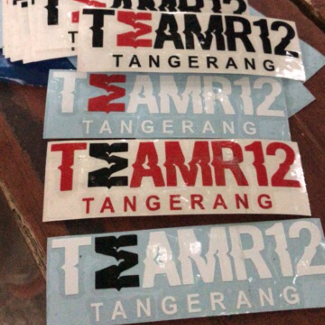 

Stiker teamr12 tangerang