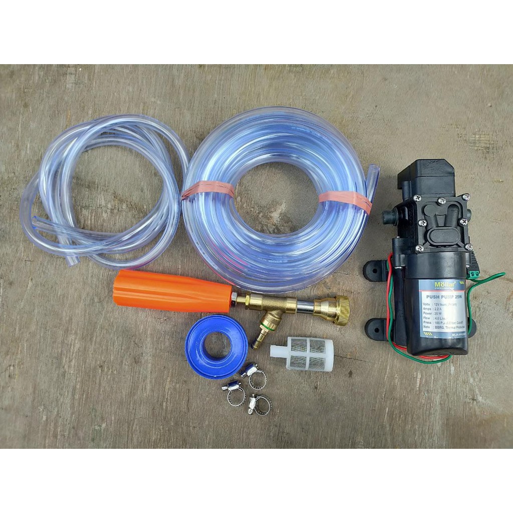 Alat Cuci Motor Mesin Stim Steam 100 psi TA Jet Cleaner Pompa DC 12V