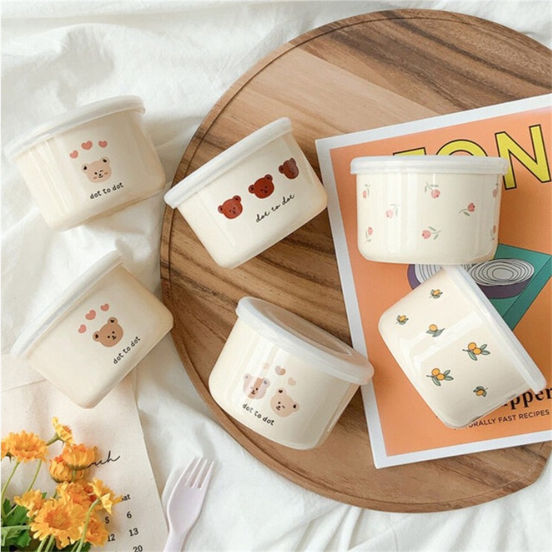 CERAMIC BABY FOOD BOWL | mangkok mpasi bayi korea food container