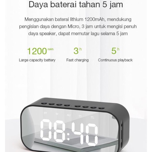 clock speaker LED / digital clock speaker