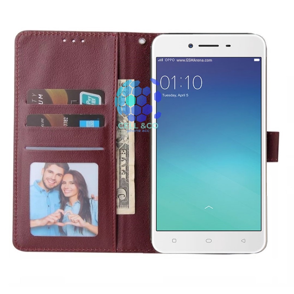 Flip cover VIVO Y53 Flip case buka tutup kesing hp casing flip case leather wallet