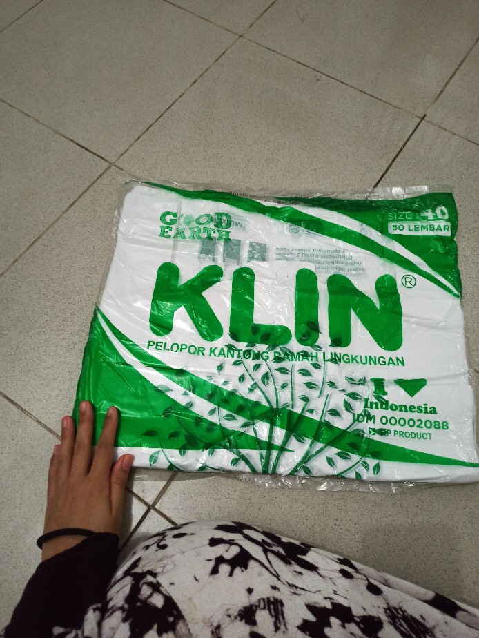 Kantong Kresek Klin 40 Putih Dof