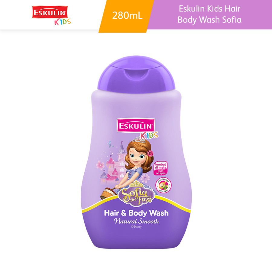 Eskulin Kids Hair Body Wash Sofia 280ml