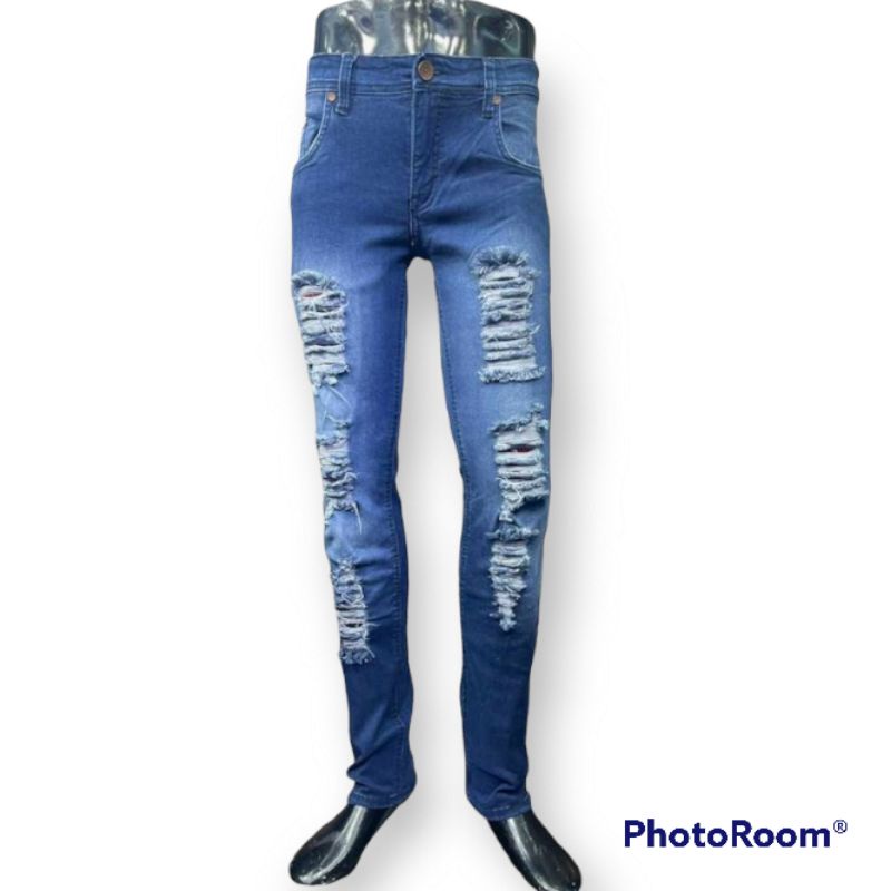 Celana Panjang Skinny Jeans NTF Original sobek lapis / Celana skinny jeans NTF sobek lapis terlaris 