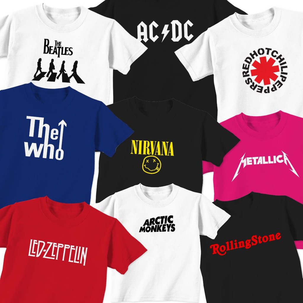 Baju Kaos Band Bayi Anak Untuk 6 Bulan 8 Tahun Bahan Baju Kaos Band Bayi Anak Untuk 6 Bulan 8 Tahun Bahan