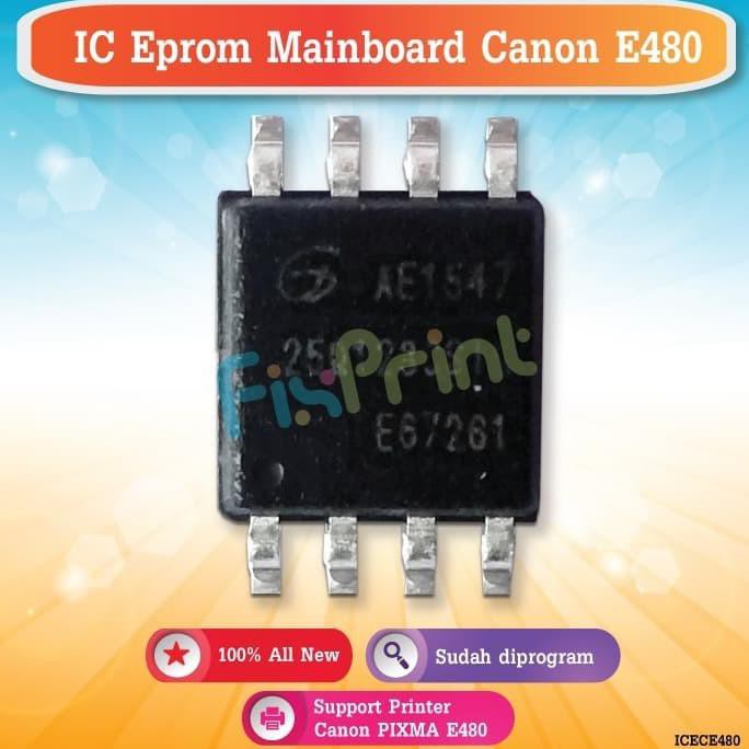 IC EPROM CANON E480 IC RESET COUNTER MAINBOARD PRINTER E480 | MURMER 