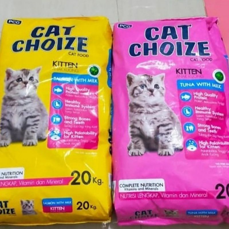 Cat Choize Kitten 20 Kg Makanan Kucing Cat Food Cat Choice