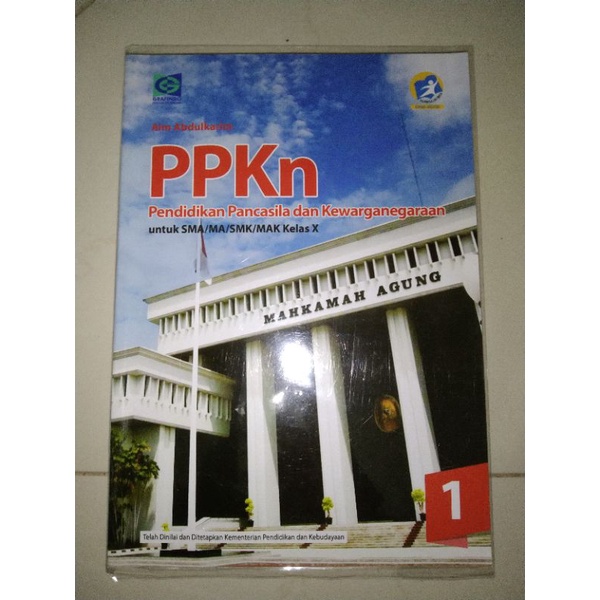 Bukuu cetak Ppkn kelas 10 Grafindo