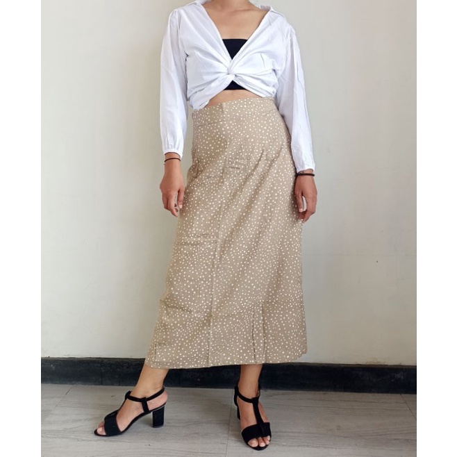 Skirt polka korea  / Rok Wanita-7