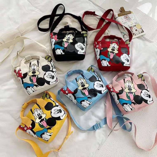 TAS ZARA CANVAS MICKEY