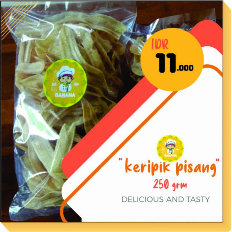 

keripik pisang rindu 250gr