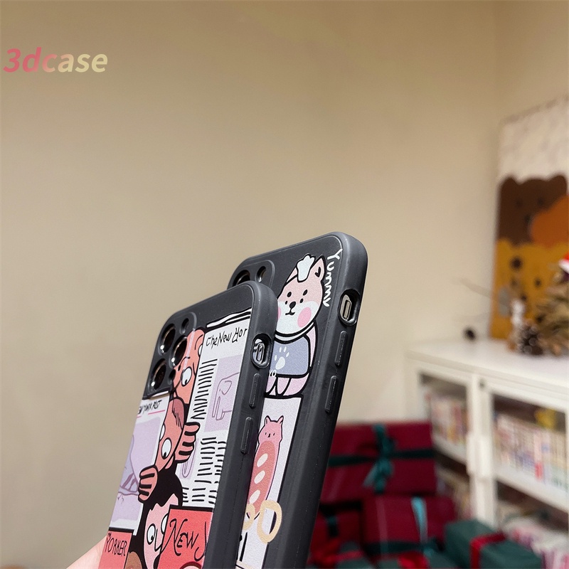 Casing VIVO Y21S Y20S Y12S Y12i Y12 Y20 Y91C Y21 2021 Y30 Y91 Y30i Y15S Y15A Y10 Y21T Y93 Y95 Y15 Y17 Y53 Y50 Y53S Y51 2020 Y51A Y33S Y1S Y11 Y31 Y20i Y91i Y90 Y51S Y12A A54 A15 A16 5 5i C3 C25 C12 Interesting Retro Newspaper Soft TPU Case Cover