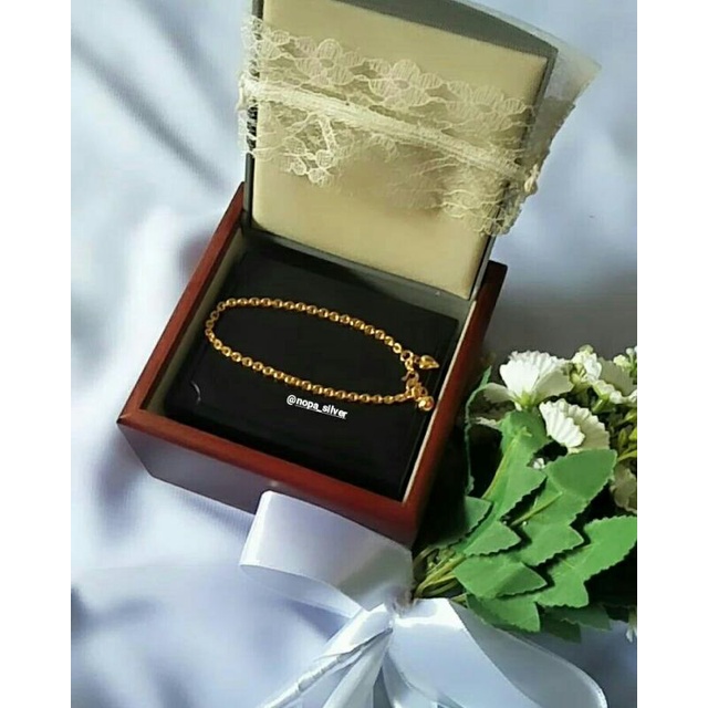 GELANG MEDAN CELUP EMAS