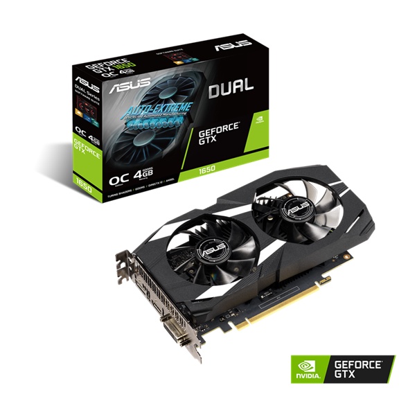 ASUS DUAL GeForce GTX 1650 OC 4GB GDDR6