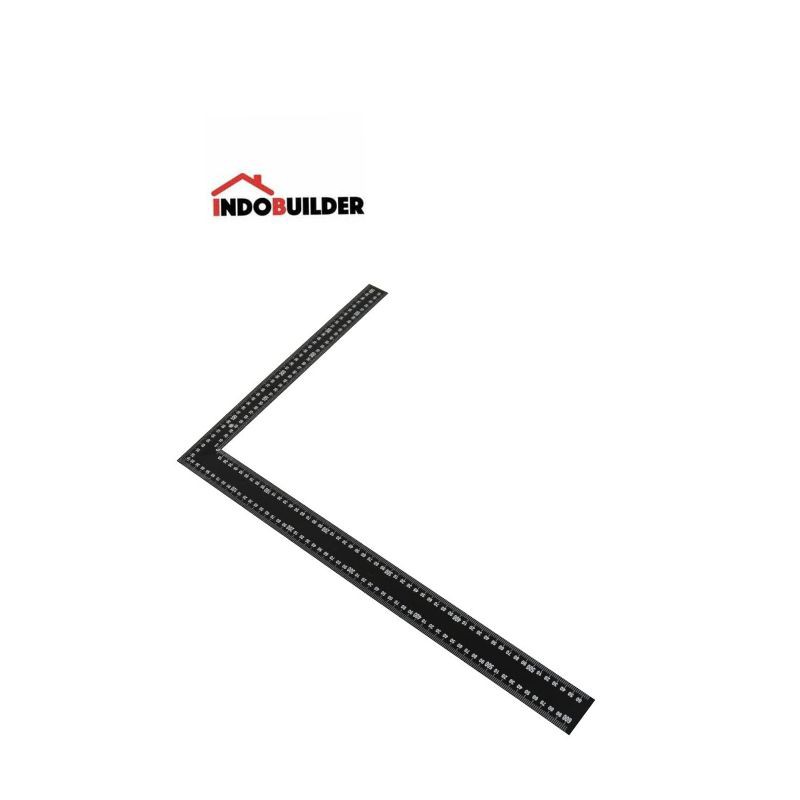 

PENGGARIS SIKU TUKANG PROSNIP 60 X 40 CM HITAM / CARPENTER SQUARE ANGLE RULER